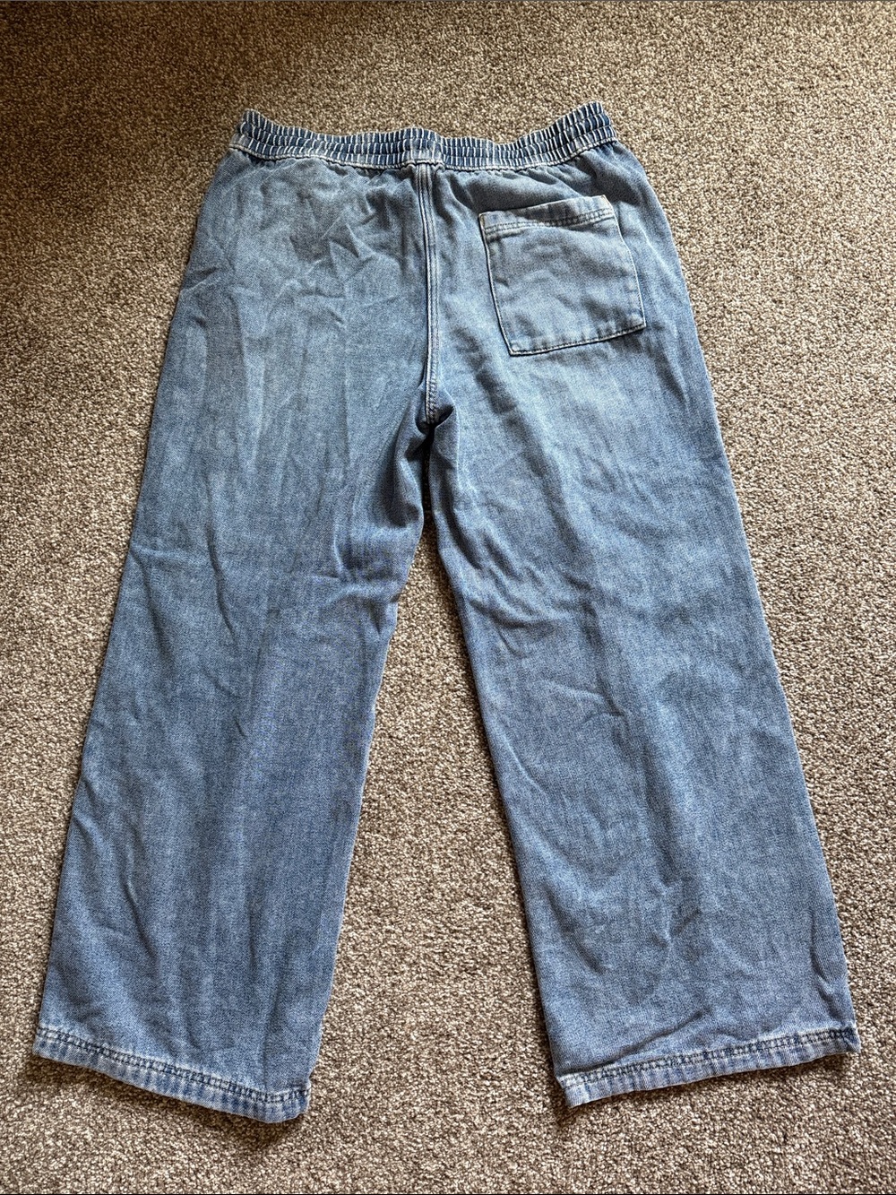 H&M Drawstring Jeans - Blue - Picture 2 of 4